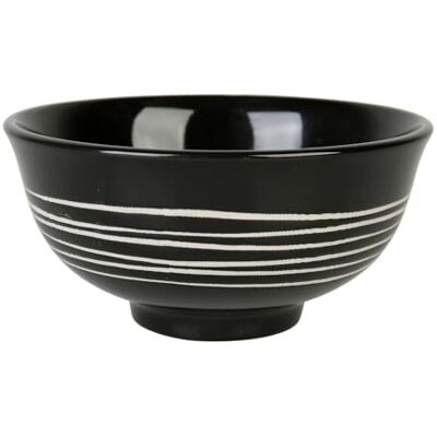 GENEVIEVE LETHU 536484 Bowl 26 cl Stoneware – Collection LES BOBINES DE CALABRES – Ø 9 cm H 5.5 cm GENEVIEVE LETHU 536484 Bowl 26 cl Stoneware – Collection LES BOBINES DE CALABRES – Ø 9 cm H 5.5 cm