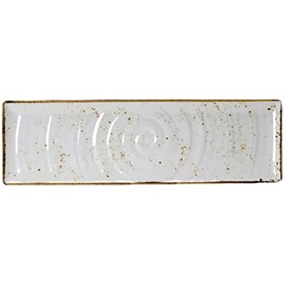 Steelite VV460 Craft Melamine GN 2/4 Rectangular Platter, White Steelite VV460 Craft Melamine GN 2/4 Rectangular Platter, White