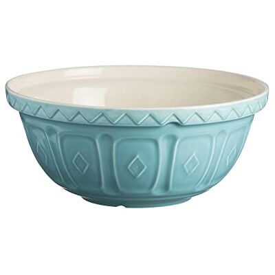 Mason Cash Colour Mix S12 29 cm Turquoise Blue Mixing Bowl Mason Cash Colour Mix S12 29 cm Turquoise Blue Mixing Bowl