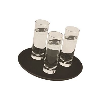 Genware NEV-GG1600BLK Gen Tray, Grip 16" Round Non-Slip, Black Genware NEV-GG1600BLK Gen Tray, Grip 16" Round Non-Slip, Black