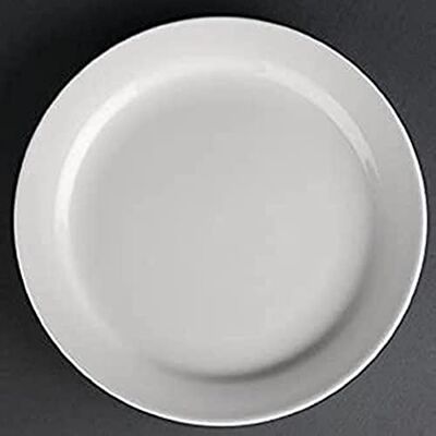 Olympia Athena Hotelware Plate - 16.5cm Narrow Rim - 12 pcs Olympia Athena Hotelware Plate - 16.5cm Narrow Rim - 12 pcs