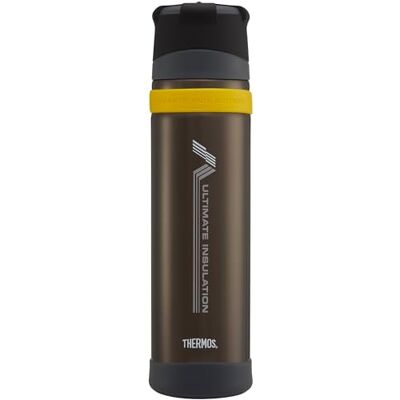 Thermos Charcoal Ultimate Flask (900ml), Reusable Insulated Stainless Steel Thermal Coffee Cup for Hot or Cold Drinks, Vacuum Sealed Water Flask with a Leak-Proof Lid, 24hr Hot/24hr Cold Thermos Charcoal Ultimate Flask (900ml), Reusable Insulated Stainless Steel Thermal Coffee Cup for Hot or Cold Drinks, Vacuum Sealed Water Flask with a Leak-Proof Lid, 24hr Hot/24hr Cold