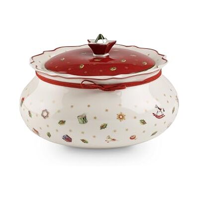 Villeroy & Boch – Medium Toy's Delight Box, Cookie Jar, Food Storage for Sweets, Premium Porcelain Villeroy & Boch – Medium Toy's Delight Box, Cookie Jar, Food Storage for Sweets, Premium Porcelain