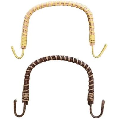 TRRYUIP Teapot Handle Replacement 2pcs Rattan Teapot Handle Tea Pot Woven Wired Replacement For Ceramic Pottery Pots(Mix) TRRYUIP Teapot Handle Replacement 2pcs Rattan Teapot Handle Tea Pot Woven Wired Replacement For Ceramic Pottery Pots(Mix)