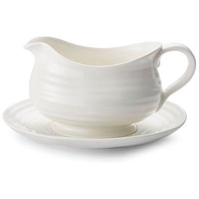 Portmeirion - Sophie Conran Gravy Boat - White Portmeirion - Sophie Conran Gravy Boat - White
