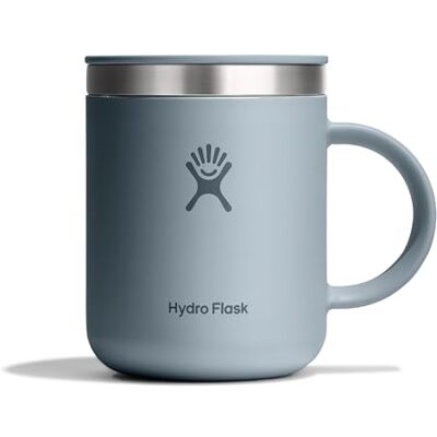 Hydro Flask – Mug Coffee 355 ml (12 oz) – Insulated Stainless Steel with Closeable Splash-Resistant Lid – Keeps Drinks Cold 24 Hrs & Hot 12 Hrs – Shale Gray Hydro Flask – Mug Coffee 355 ml (12 oz) – Insulated Stainless Steel with Closeable Splash-Resistant Lid – Keeps Drinks Cold 24 Hrs & Hot 12 Hrs – Shale Gray
