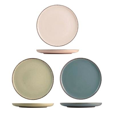 H-H 843396 - Pastel Dinnerware Set - 4 Plates H-H 843396 - Pastel Dinnerware Set - 4 Plates