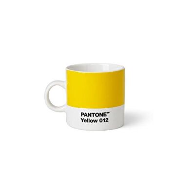 Copenhagen Design PANTONE Espresso Cup, small coffee cup, fine china (ceramic), 120 ml, Yellow Copenhagen Design PANTONE Espresso Cup, small coffee cup, fine china (ceramic), 120 ml, Yellow