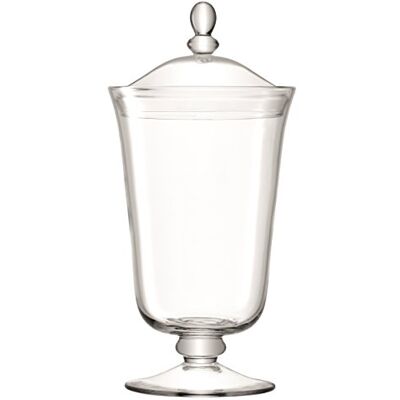 LSA International Serve Bonbon Jar H38cm Clear 1 Unit Mouthblown & Handmade Glass SZ33 LSA International Serve Bonbon Jar H38cm Clear 1 Unit Mouthblown & Handmade Glass SZ33