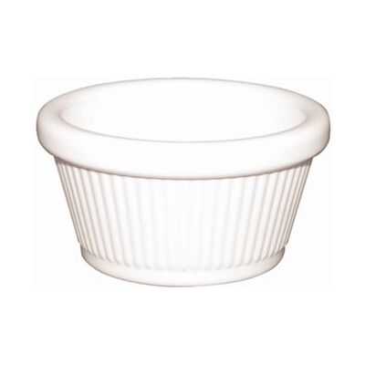 Kristallon T839 Fluted Ramekin, 89 mm, 3.5" Diameter, 113.75 mL (Pack of 12) Kristallon T839 Fluted Ramekin, 89 mm, 3.5" Diameter, 113.75 mL (Pack of 12)