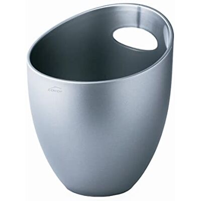 LACOR 61331 Artic Bottle Cooler ABS Plastic, Ideal for Wine Cooling, Metallic Finish, Capacity: 3.5 L, Ø 20 x 25 cm, Grey LACOR 61331 Artic Bottle Cooler ABS Plastic, Ideal for Wine Cooling, Metallic Finish, Capacity: 3.5 L, Ø 20 x 25 cm, Grey