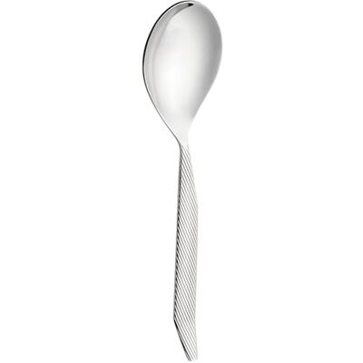 Grunwerg Sandringham Collection Soup Spoons, 18-10 Stainless Steel, Set of 12 Grunwerg Sandringham Collection Soup Spoons, 18-10 Stainless Steel, Set of 12