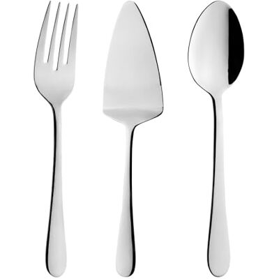 Grunwerg Windsor Carded 5-Piece Serving Kitchen Utensils Set 5BXSVGWDR 18/0 Stainless Steel, Silver Grunwerg Windsor Carded 5-Piece Serving Kitchen Utensils Set 5BXSVGWDR 18/0 Stainless Steel, Silver
