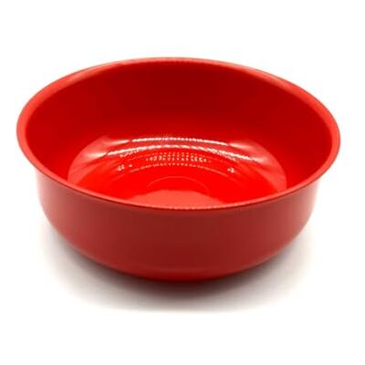 Kimmel Red Reusable Plastic Bowl - Miska Kimmel Red Reusable Plastic Bowl - Miska