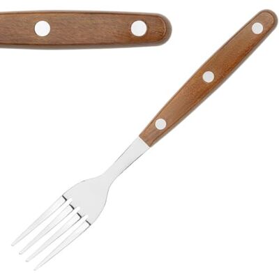 Olympia Steak Forks PP Wood Effect Handle (Box 12) Olympia Steak Forks PP Wood Effect Handle (Box 12)