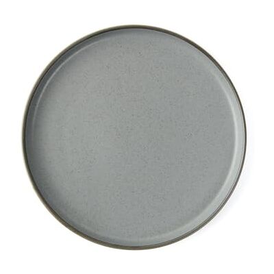Holst Porzellan RT 520 Porcelain Plate 21 cm with High Rim Granito Grey 20.5 x 20.5 x 2.8 cm Pack of 1 Holst Porzellan RT 520 Porcelain Plate 21 cm with High Rim Granito Grey 20.5 x 20.5 x 2.8 cm Pack of 1