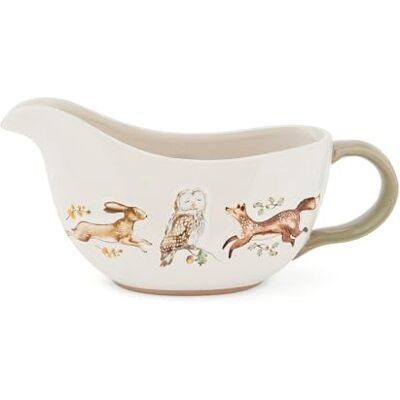 Cooksmart Forest Fable Extra Large Stoneware Gravy Boat Cooksmart Forest Fable Extra Large Stoneware Gravy Boat