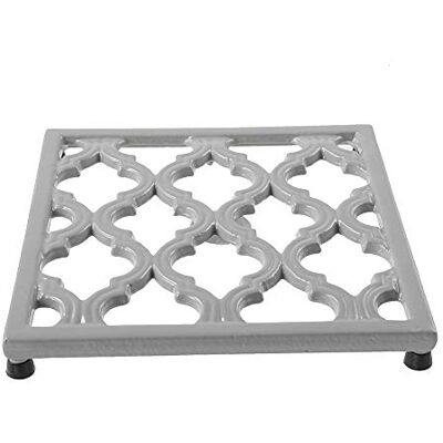 jogreful Square Cast Iron Trivet Gray Metal Trivets for Kitchen Dining, Hot Pot Holder Hot Pads for Table & Countertop Heat Resistant Teapot Trivets jogreful Square Cast Iron Trivet Gray Metal Trivets for Kitchen Dining, Hot Pot Holder Hot Pads for Table & Countertop Heat Resistant Teapot Trivets