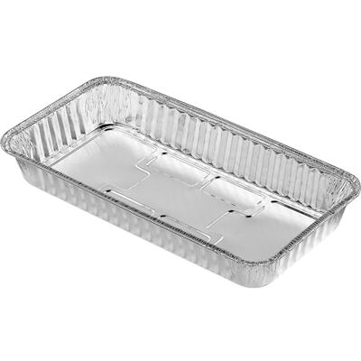Algon Disposable 3/U Food Serving Tray Rectangular Disposable Tray Ideal for Parties, Events and Catering with Sturdy and Practical Design Algon Disposable 3/U Food Serving Tray Rectangular Disposable Tray Ideal for Parties, Events and Catering with Sturdy and Practical Design
