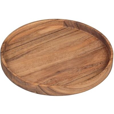 Tala Round Tray/Platter in Natural Acacia Tala Round Tray/Platter in Natural Acacia