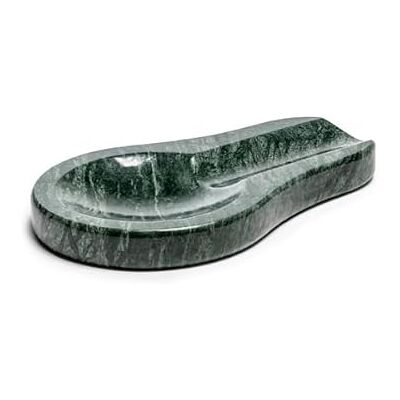 apollo THE HOUSEWARES BRAND Green Marble Spoon Rest, Keep Surfaces Clean, Utensil Holder Stoneware, Traditional Tray for Tea Bags and Stirrers, 16.5x10x1.5cm apollo THE HOUSEWARES BRAND Green Marble Spoon Rest, Keep Surfaces Clean, Utensil Holder Stoneware, Traditional Tray for Tea Bags and Stirrers, 16.5x10x1.5cm