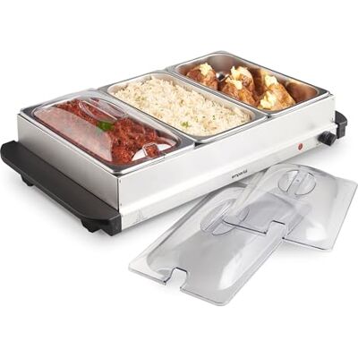 Emperial Large Pans 2.5L, Tray Food Warmer Buffet Server Emperial Large Pans 2.5L, Tray Food Warmer Buffet Server