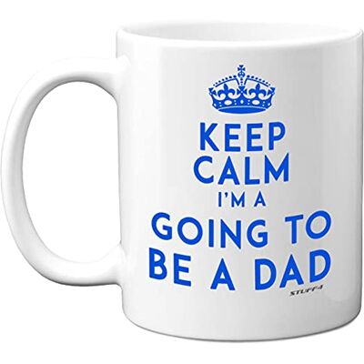 Stuff4 Keep Calm I'm Going to Be A Dad Mug, 11oz Ceramic Dishwasher Safe Premium Mugs, Baby Shower Gifts, New Dad Gifts, New Parents to Be Mum and Stuff4 Keep Calm I'm Going to Be A Dad Mug, 11oz Ceramic Dishwasher Safe Premium Mugs, Baby Shower Gifts, New Dad Gifts, New Parents to Be Mum and