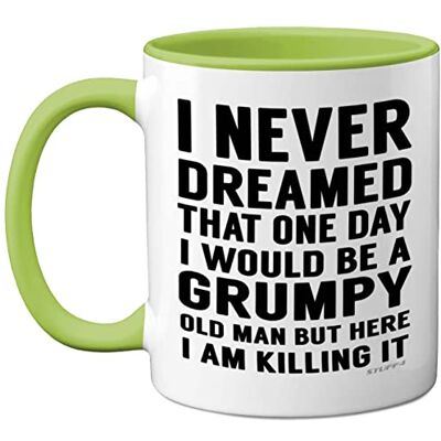 Stuff4 Grumpy Old Man Mug, Grandad Gifts, Dad, Father’s Day or Christmas Novelty Mug, Funny Gifts, Perfect Birthday Present, Funny for Men, 11oz Green Ceramic Dishwasher Safe Stuff4 Grumpy Old Man Mug, Grandad Gifts, Dad, Father’s Day or Christmas Novelty Mug, Funny Gifts, Perfect Birthday Present, Funny for Men, 11oz Green Ceramic Dishwasher Safe