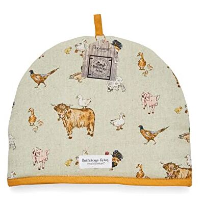 Cooksmart Buttercup Farm Tea Cosy Teapot Warmer for Small Large Pots Cooksmart Buttercup Farm Tea Cosy Teapot Warmer for Small Large Pots