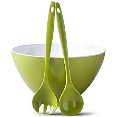 Zeal - Melamine - Lime - Unisex - Salad Bowl Set Zeal - Melamine - Lime - Unisex - Salad Bowl Set