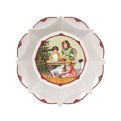 Villeroy & Boch 14-8332-3632 Pastry Plate, Porcelain, White/Coloured Villeroy & Boch 14-8332-3632 Pastry Plate, Porcelain, White/Coloured