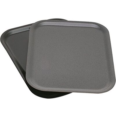 Genware NEV-PT4634BK Laminated Tray, Wood, 46 cm x 34 cm, Black Genware NEV-PT4634BK Laminated Tray, Wood, 46 cm x 34 cm, Black