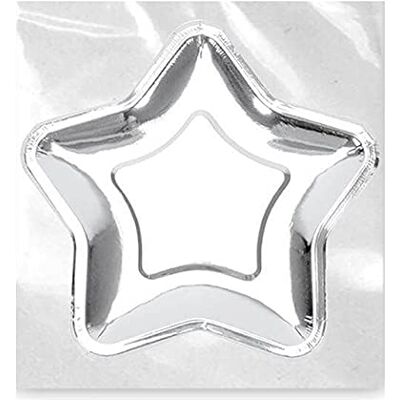 surprisez vous Surprisez-Vous Silver Star Plate in Bowl (x3) REF/APCEA surprisez vous Surprisez-Vous Silver Star Plate in Bowl (x3) REF/APCEA