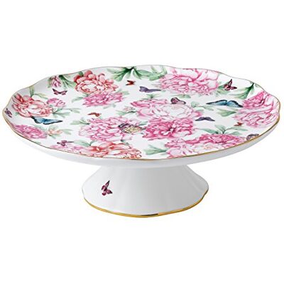 Royal Albert Miranda Kerr Friendship 40001834 29cm Large Cake Stand, White, Bone China Multi Royal Albert Miranda Kerr Friendship 40001834 29cm Large Cake Stand, White, Bone China Multi
