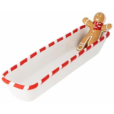 Bloomingville Ginnie Christmas Snack Bowl - 36.5cm Bloomingville Ginnie Christmas Snack Bowl - 36.5cm