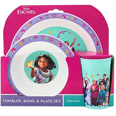Disney - Encanto Kids - PP - 3pc - Tableware Set Disney - Encanto Kids - PP - 3pc - Tableware Set