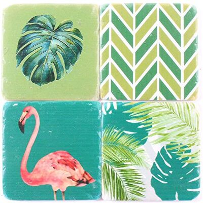 Lafinesse Em6904 Stone Coasters for hot or cold-Em6904, Stoneware Lafinesse Em6904 Stone Coasters for hot or cold-Em6904, Stoneware