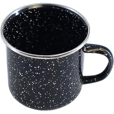 Navoys Mug Camping Mugs for Hot Drinks, 350ml 1 pack, enamel mug with speckled finish, metal rim, camping coffee cup for tea, soup, stew, handwash only Navoys Mug Camping Mugs for Hot Drinks, 350ml 1 pack, enamel mug with speckled finish, metal rim, camping coffee cup for tea, soup, stew, handwash only