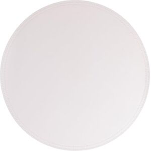 Tivoli Set of 6 White PVC Placemats, Ø39 cm, Horeca White Tivoli Set of 6 White PVC Placemats, Ø39 cm, Horeca White