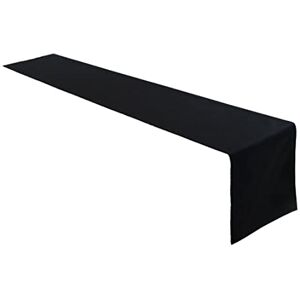 Lemos Home Table Runner Table Linen Made from 100% Cotton Collection Concept, Choice of Colours and Sizes (Table Runner 40 x 250 cm, Black) Lemos Home Table Runner Table Linen Made from 100% Cotton Collection Concept, Choice of Colours and Sizes (Table Runner 40 x 250 cm, Black)