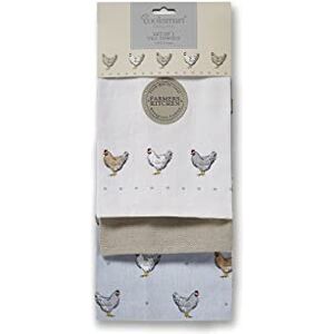 Cooksmart 3 Pack Tea Towels Farmers Kitchen Cooksmart 3 Pack Tea Towels Farmers Kitchen