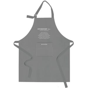 Grafik Werkstatt Grafik-Werkstatt Chef's Apron 100% Cotton Apron with Funny Saying Chef Grafik Werkstatt Grafik-Werkstatt Chef's Apron 100% Cotton Apron with Funny Saying Chef