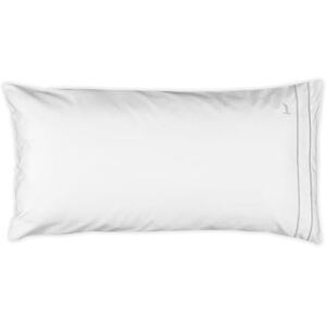 Möve Noblesse Cushion Cover 80 x 40 cm 100% Cotton White/Moonlight Möve Noblesse Cushion Cover 80 x 40 cm 100% Cotton White/Moonlight