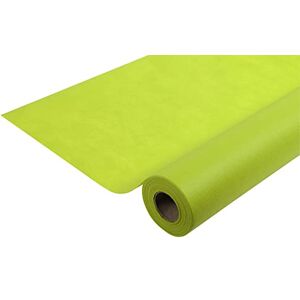 Pro Nappe Disposable spun bound non-woven tablecloth Roll 50 M long X 1.20 M wide Ripstop, water-repellent and wipe able fabric Kiwi Green Pro Nappe Disposable spun bound non-woven tablecloth Roll 50 M long X 1.20 M wide Ripstop, water-repellent and wipe able fabric Kiwi Green