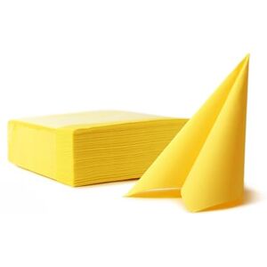 VelaHub Soft Point 50 High-Quality Disposable Napkin 38 x 38 cm 1/4 Fold Yellow VelaHub Soft Point 50 High-Quality Disposable Napkin 38 x 38 cm 1/4 Fold Yellow