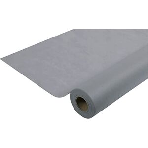 Pro Nappe Disposable spun bound non-woven tablecloth Roll 20 M long X 1.20 M wide Tear-proof, water-repellent and wipe able material Gray Pro Nappe Disposable spun bound non-woven tablecloth Roll 20 M long X 1.20 M wide Tear-proof, water-repellent and wipe able material Gray