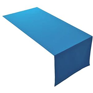 Lemos Home Table Runner Table Linen Made from 100% Cotton Collection Concept, Choice of Colours and Sizes (Table Runner 45 x 150 cm, Sky Blue) Lemos Home Table Runner Table Linen Made from 100% Cotton Collection Concept, Choice of Colours and Sizes (Table Runner 45 x 150 cm, Sky Blue)