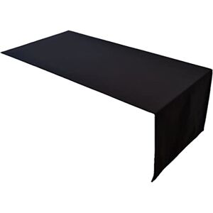 Lemos Home Table Runner Table Linen Made from 100% Cotton Collection Concept, Choice of Colours and Sizes (Table Runner 30 x 100 cm, Black) Lemos Home Table Runner Table Linen Made from 100% Cotton Collection Concept, Choice of Colours and Sizes (Table Runner 30 x 100 cm, Black)