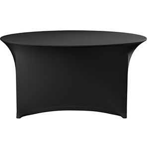 Cover Up Stretch Table incl. top cover Ø 152 cm, colour Black, Polyester, 152 x 152 x 76 cm Cover Up Stretch Table incl. top cover Ø 152 cm, colour Black, Polyester, 152 x 152 x 76 cm