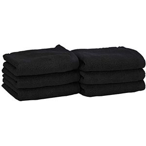 Heckett Lane Guest Towel, Cotton, Night Black, 30 x 50 cm Heckett Lane Guest Towel, Cotton, Night Black, 30 x 50 cm